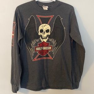 Grey Harley Davidson longsleeve!
